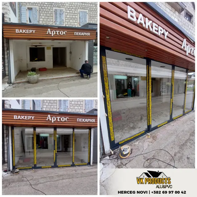 Izlog poslovnog prostora, VK Product